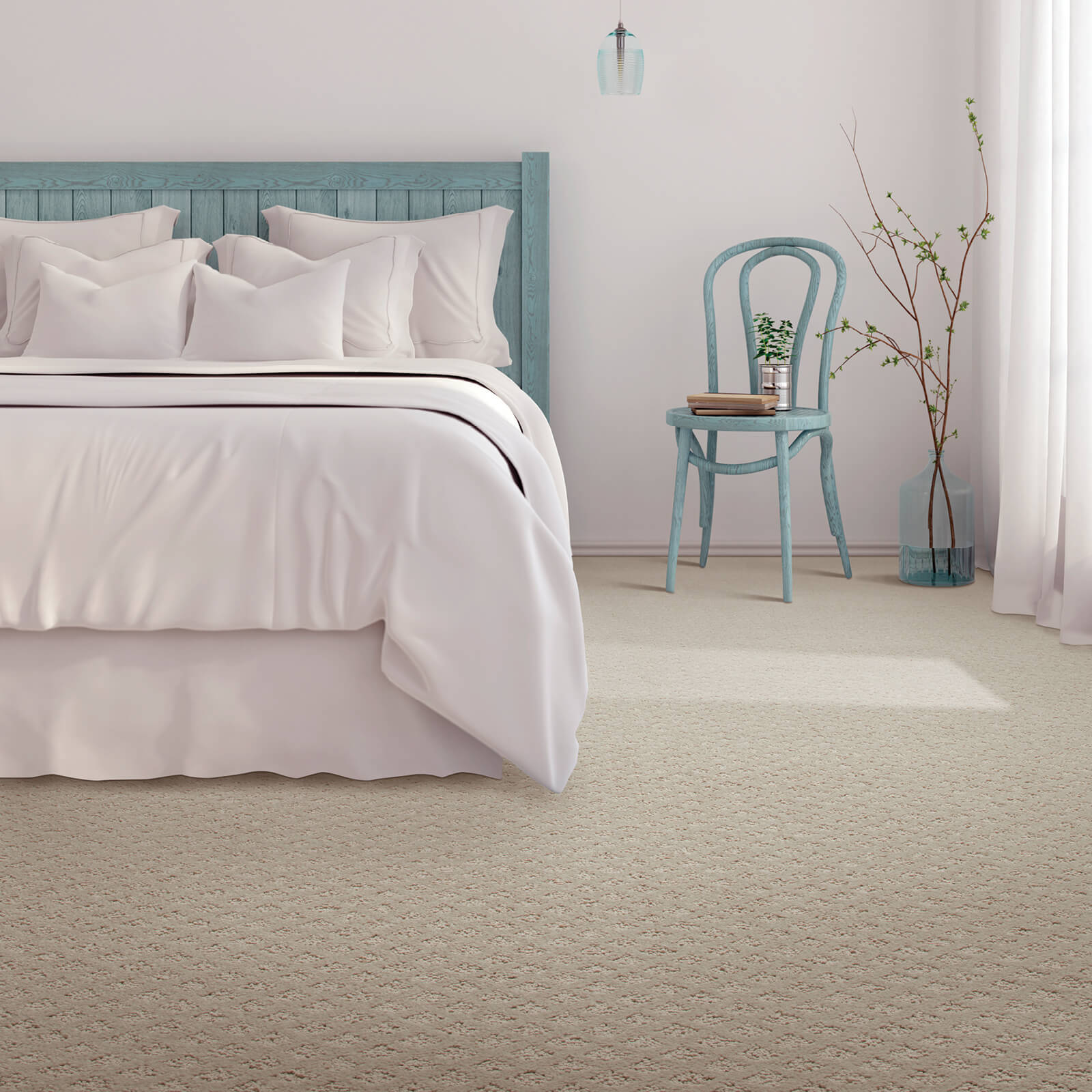 Carpeting in Bedroom | Rockwall Floor and Paint