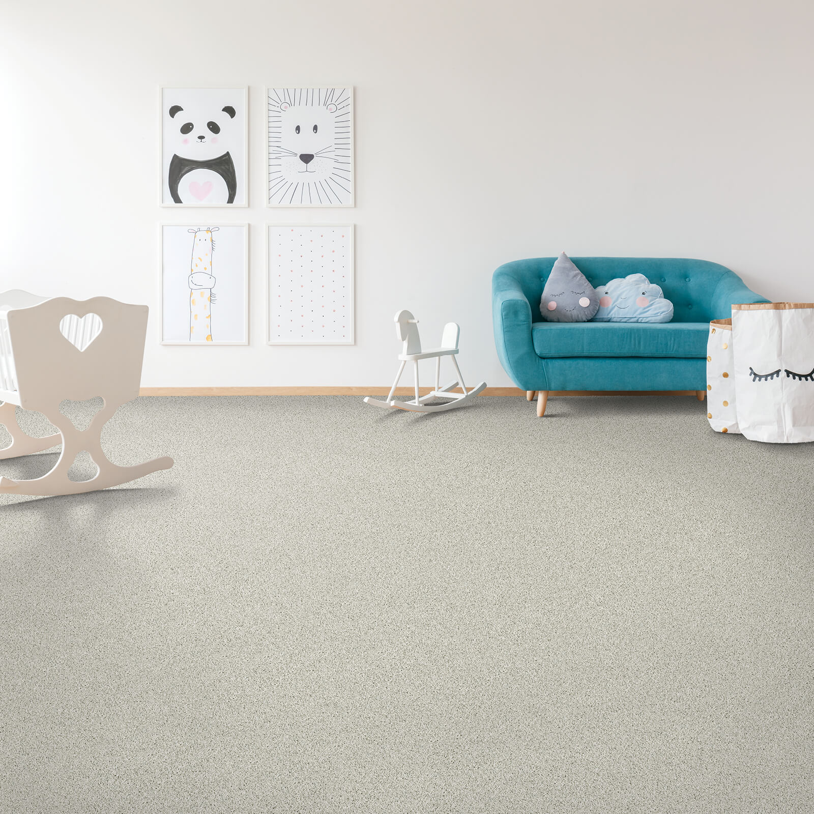 Carpeting in Playroom | Rockwall Floor and Paint