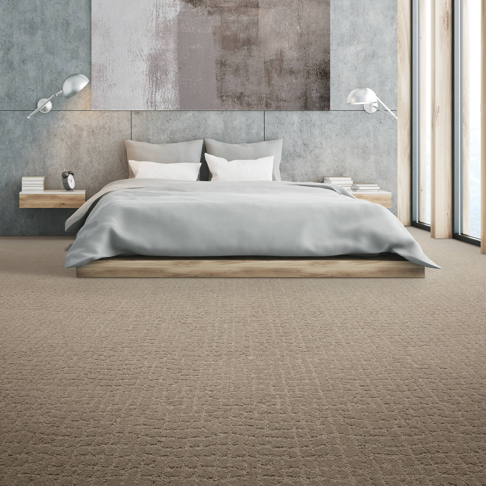 Carpeting in Bedroom | Rockwall Floor and Paint